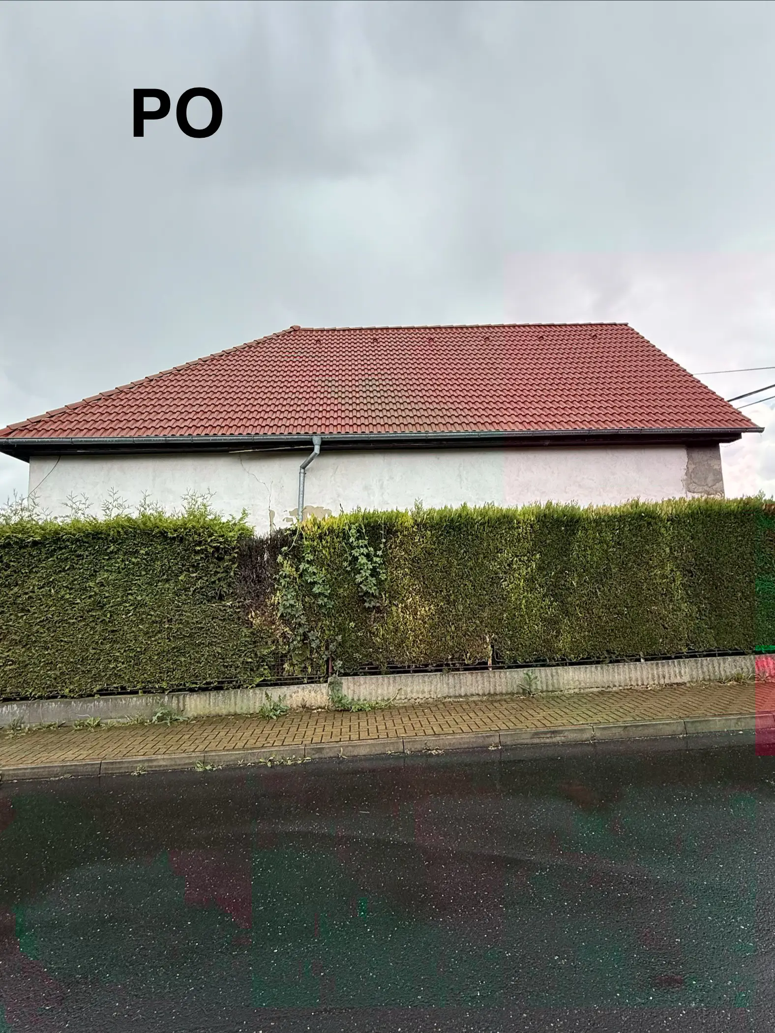 Střecha po čištění
